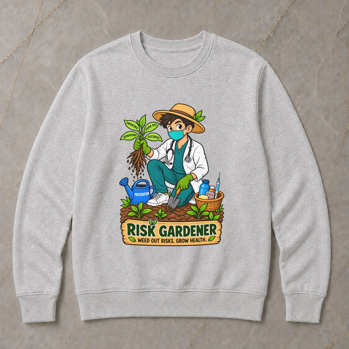 Risk Gardener - Community Medicine - Unisex Sweatshirt