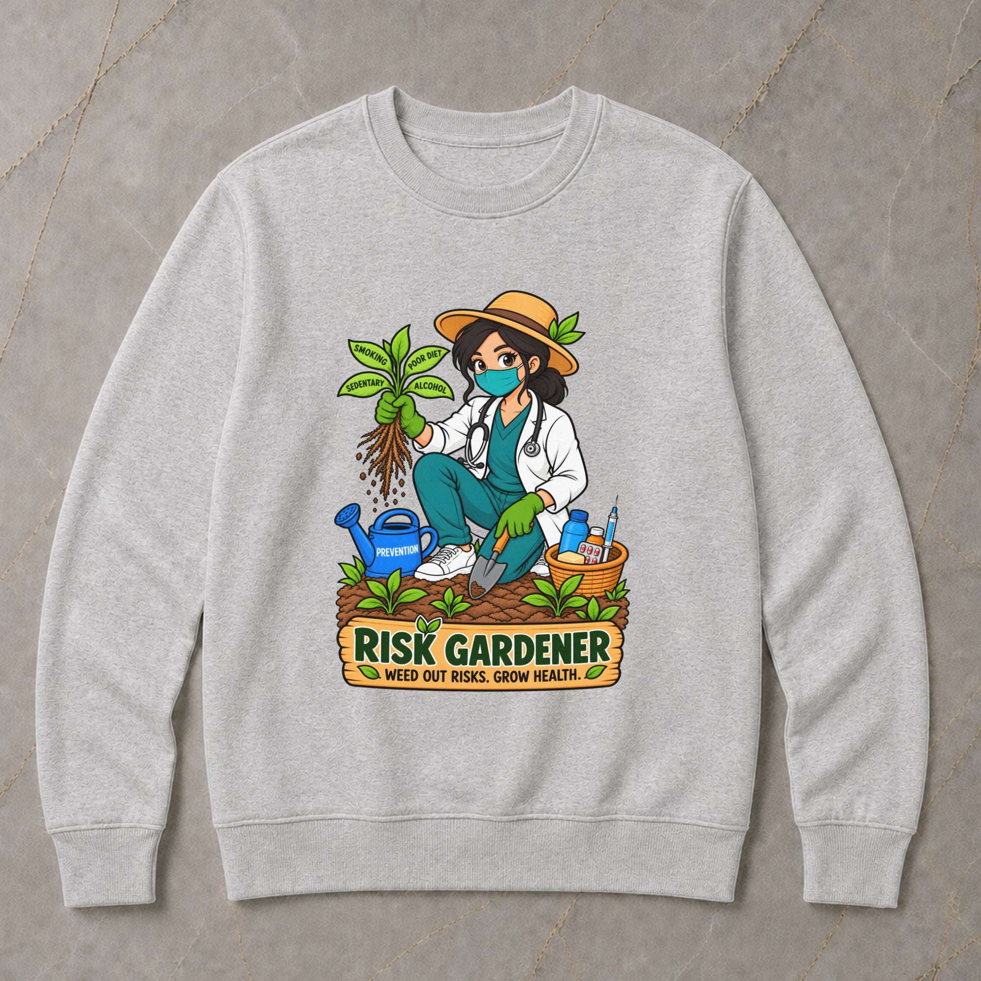 Risk Gardener - Community Medicine - Unisex Sweatshirt