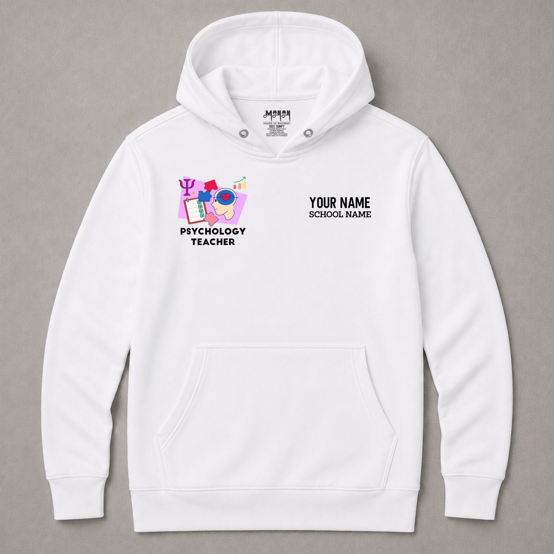 Psychology Teacher - Personalized Unisex Hoodie