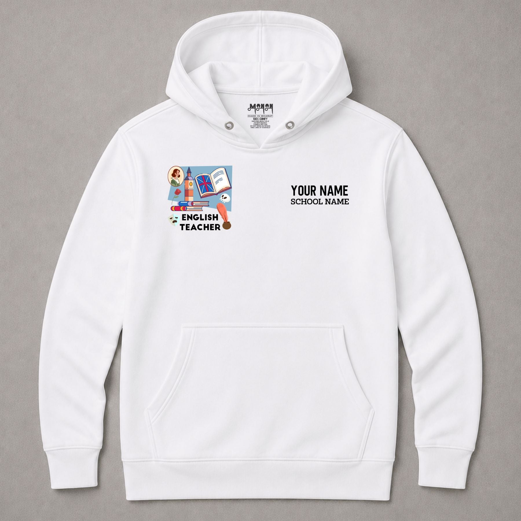 English Teacher - Personalized Unisex Hoodie