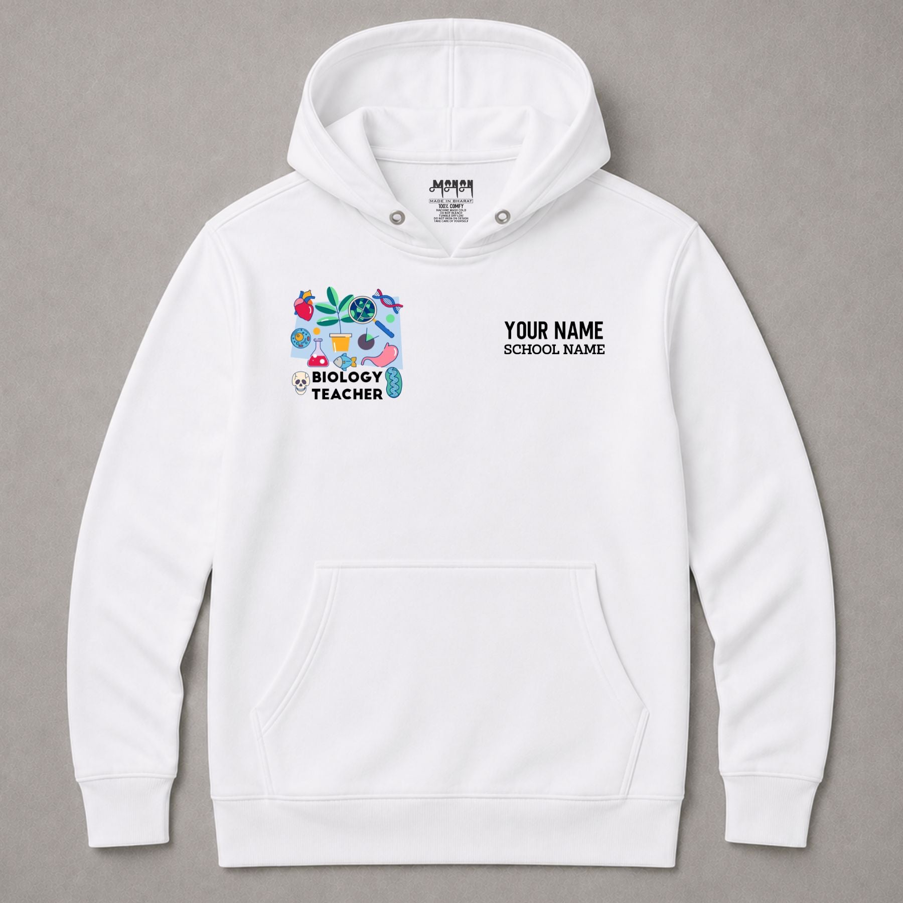 Biology Teacher - Personalized Unisex Hoodie