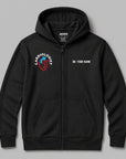 Definition Of Cardiologist - Personalized Unisex Zip Hoodie