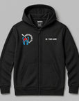 Definition Of Endodontist - Personalized Unisex Zip Hoodie