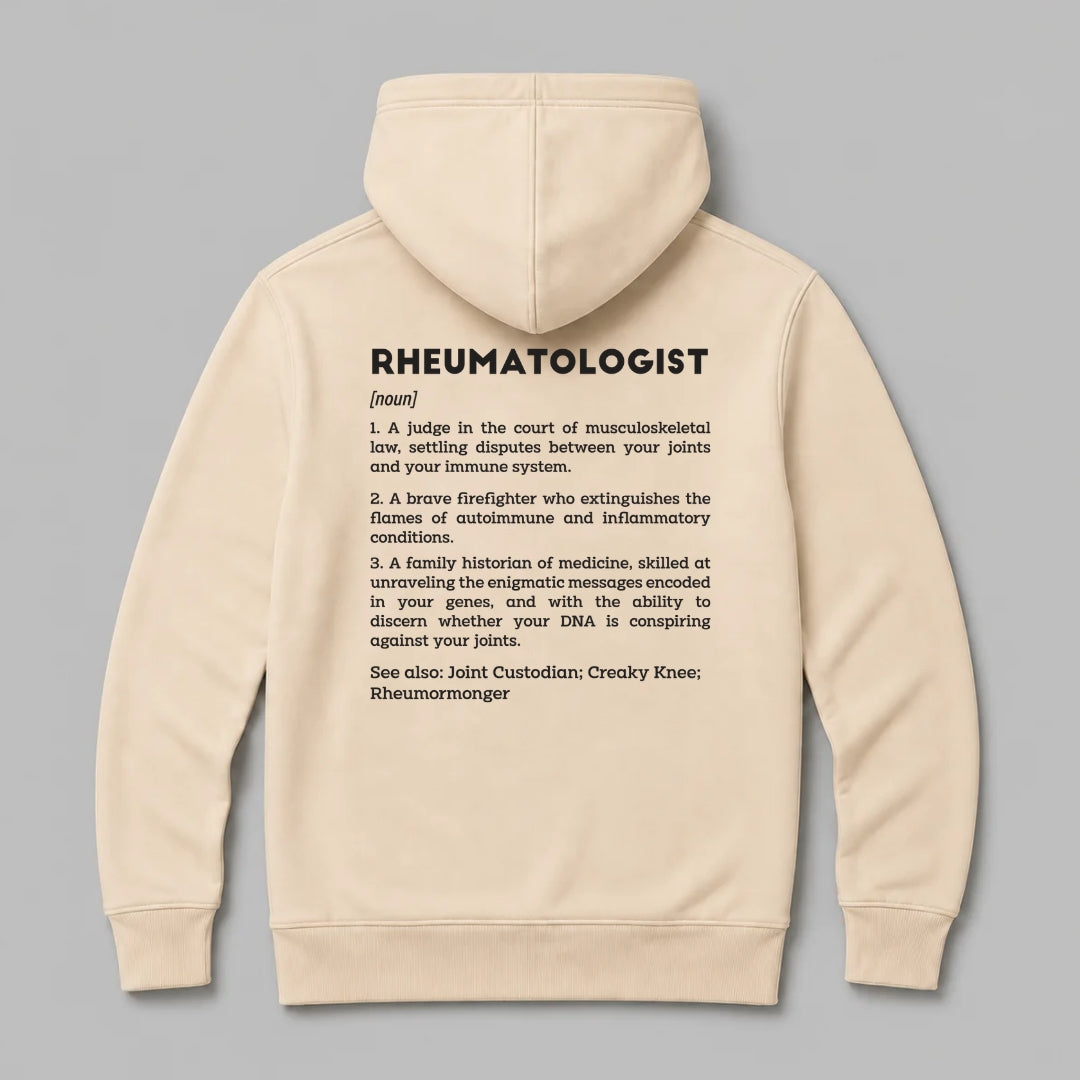 Definition Of Rheumatologist - Personalized Unisex Zip Hoodie