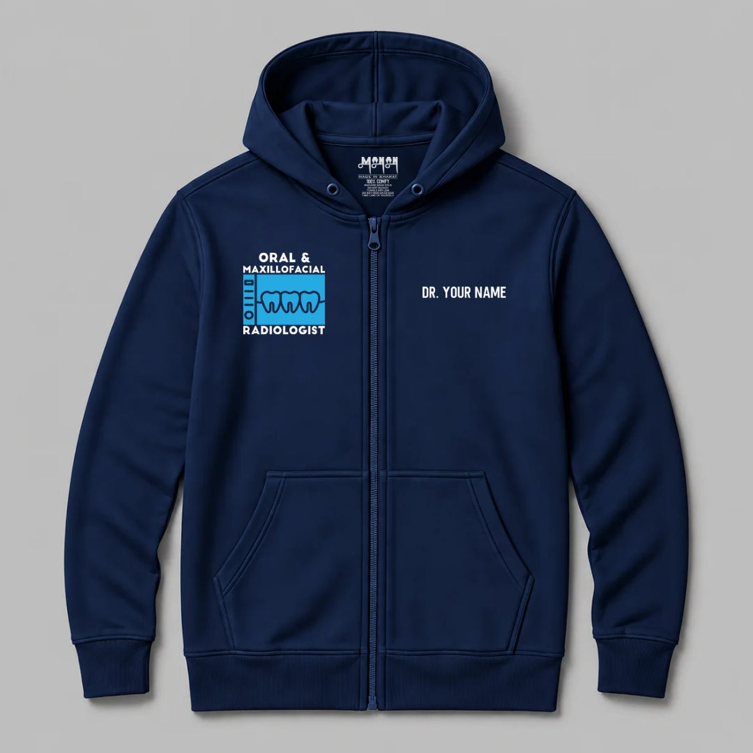 Definition Of Oral &amp; Maxillofacial Radiologist - Personalized Unisex Zip Hoodie