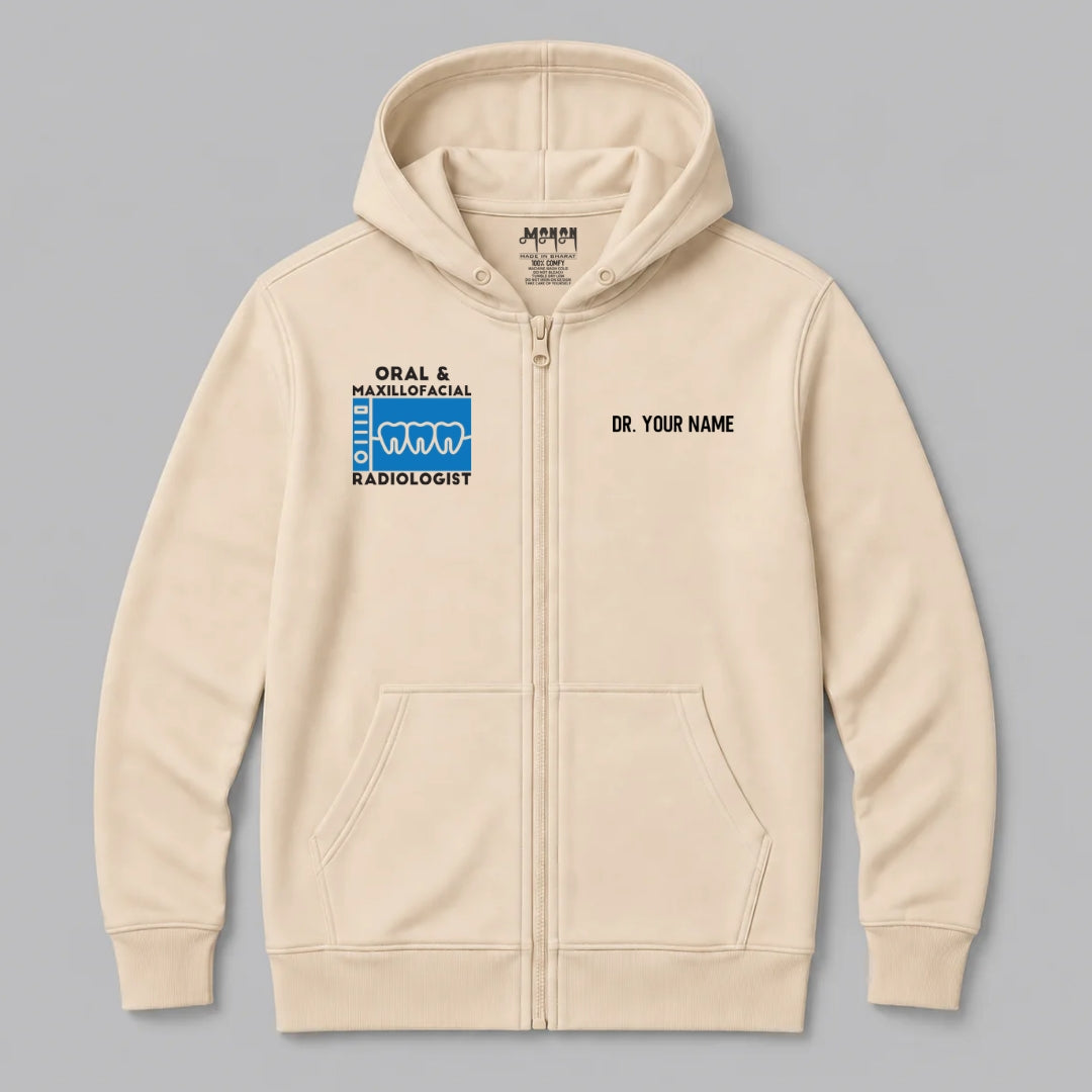 Definition Of Oral &amp; Maxillofacial Radiologist - Personalized Unisex Zip Hoodie