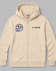 Definition Of Prosthodontist - Personalized Unisex Zip Hoodie