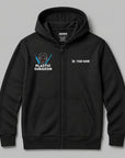 Definition Of Plastic Surgeon - Personalized Unisex Zip Hoodie