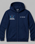 Definition Of Plastic Surgeon - Personalized Unisex Zip Hoodie