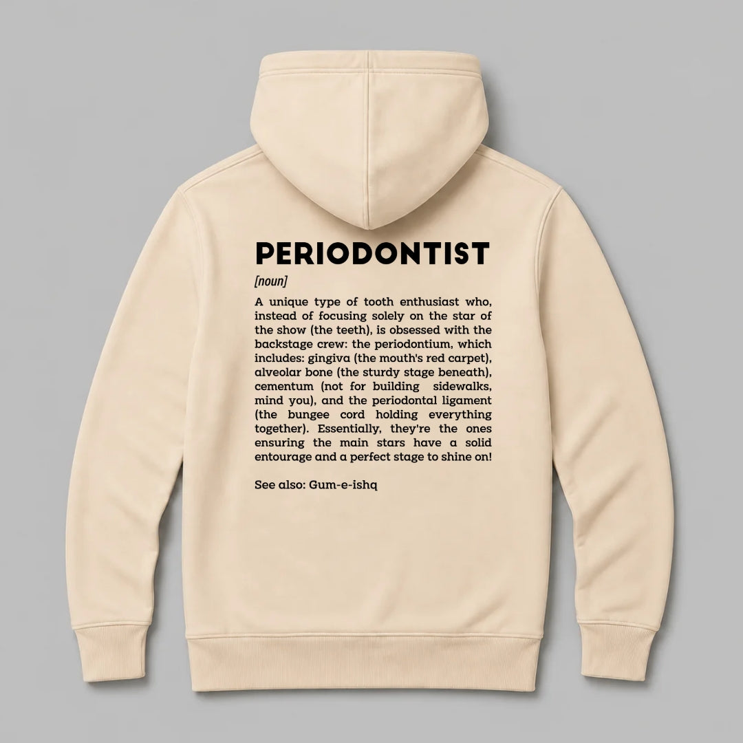 Definition Of Periodontist - Personalized Unisex Zip Hoodie