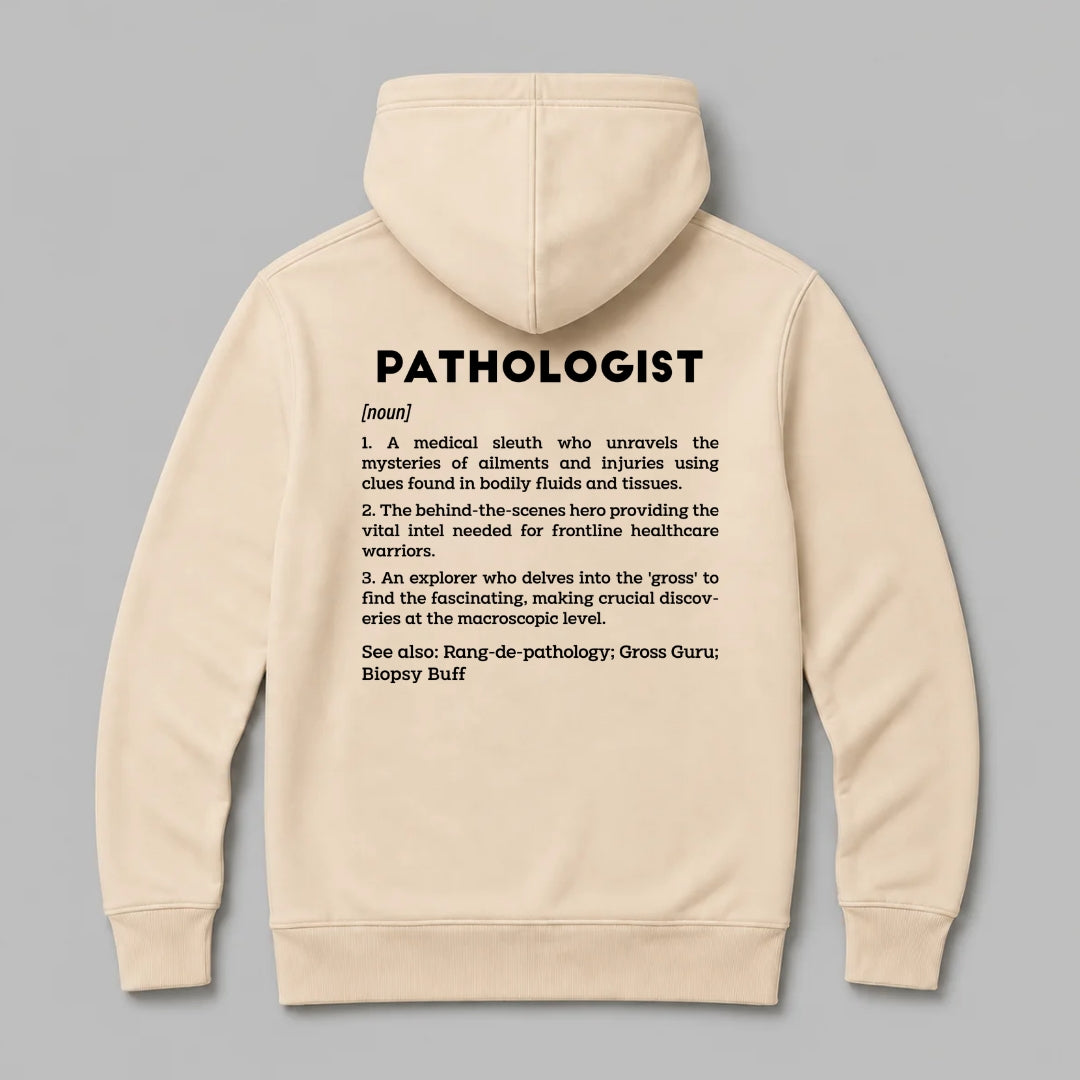 Definition Of Pathologist - Personalized Unisex Zip Hoodie