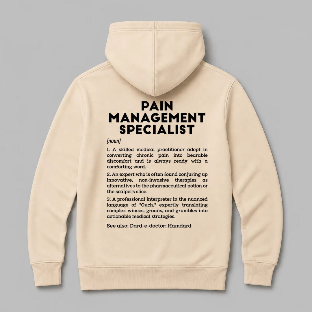 Definition Of Pain Management Specialist - Personalized Unisex Zip Hoodie