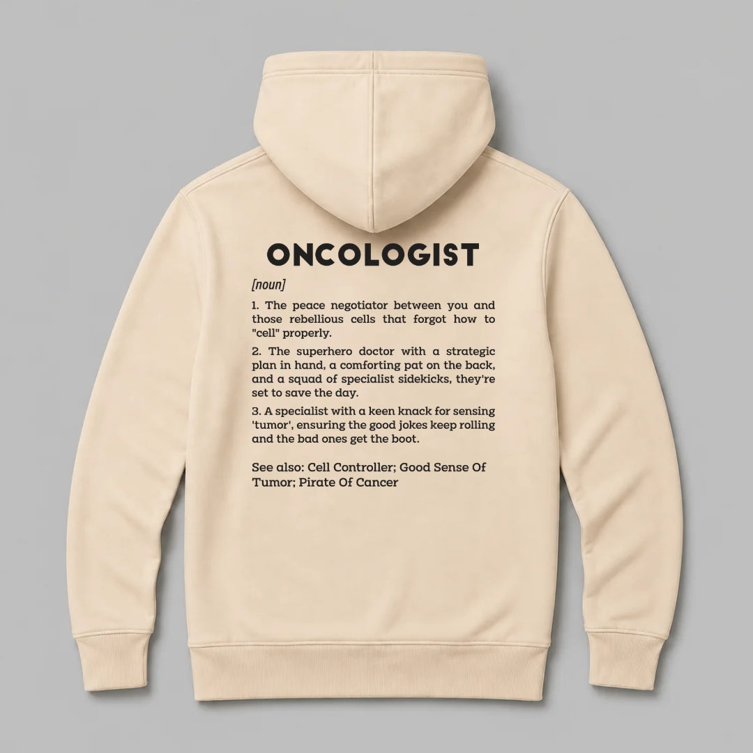 Definition Of Oncologist - Personalized Unisex Zip Hoodie