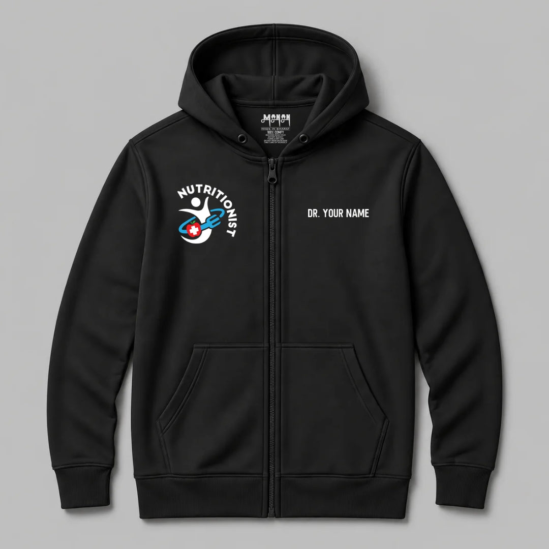 Definition Of Nutritionist - Personalized Unisex Zip Hoodie