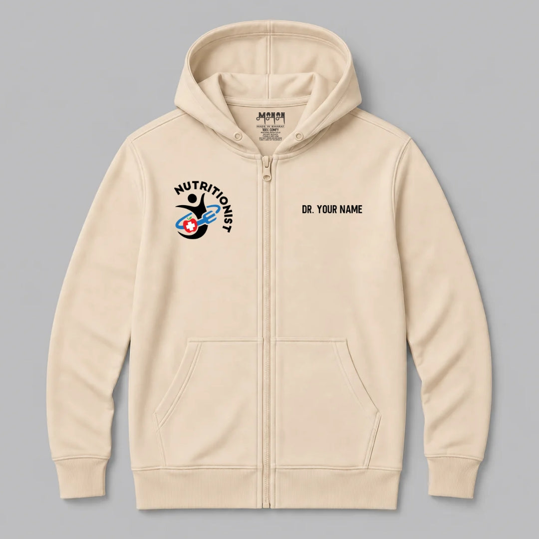 Definition Of Nutritionist - Personalized Unisex Zip Hoodie