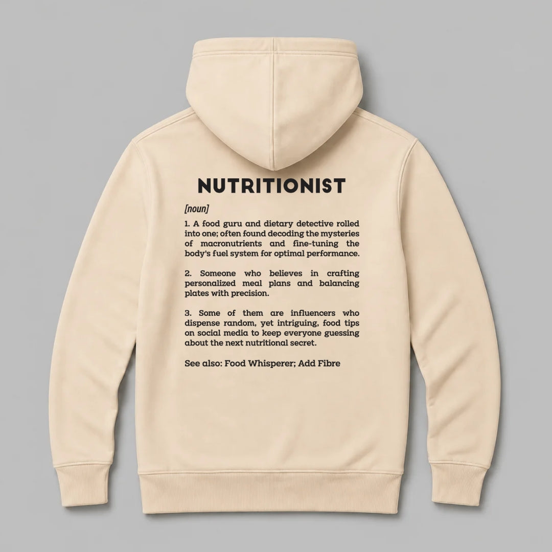 Definition Of Nutritionist - Personalized Unisex Zip Hoodie