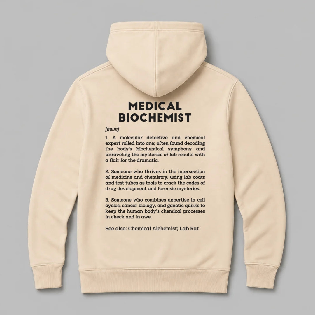 Definition Of Medical Biochemist - Personalized Unisex Zip Hoodie