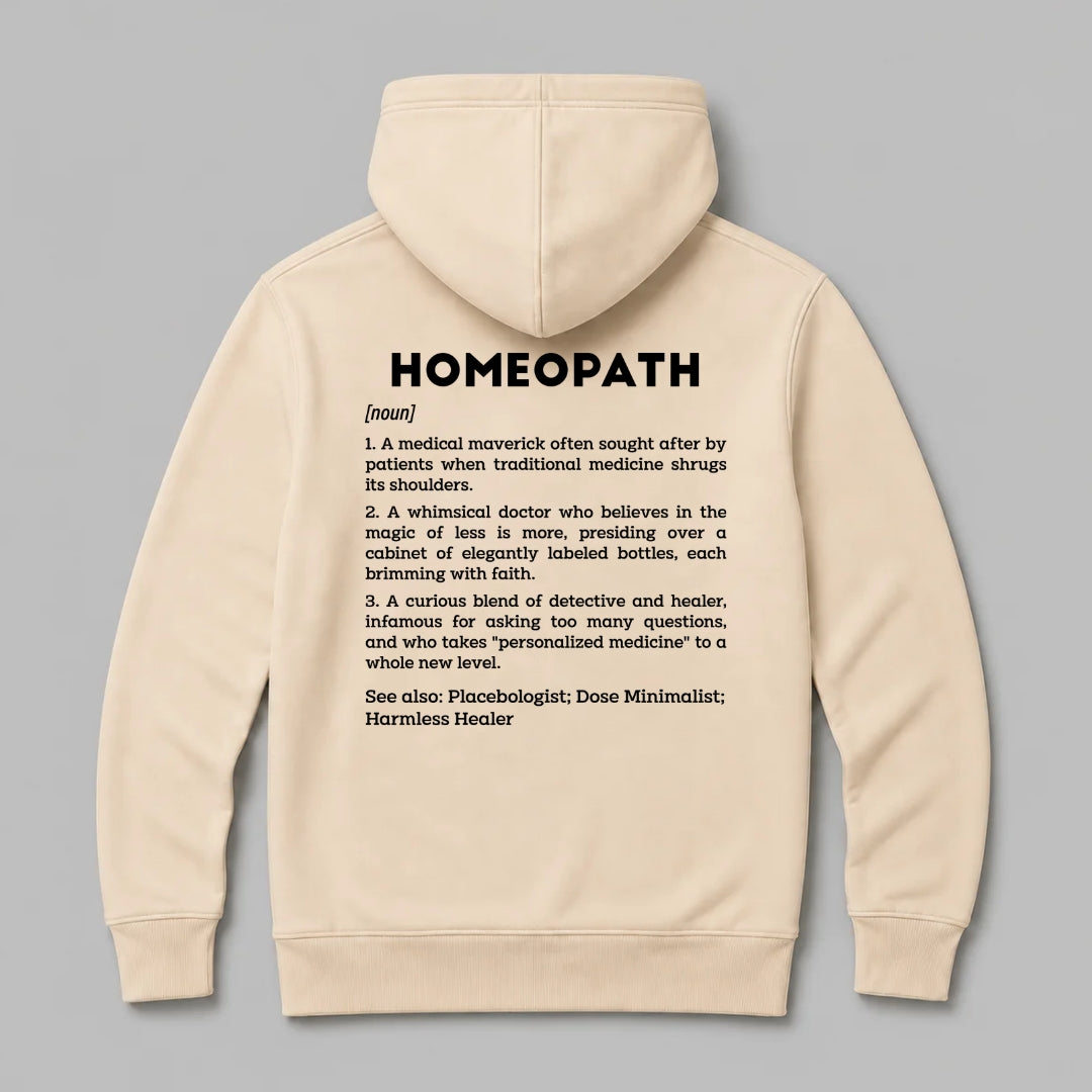 Definition Of Homeopath - Personalized Unisex Zip Hoodie