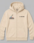 Definition Of General Surgeon - Personalized Unisex Zip Hoodie