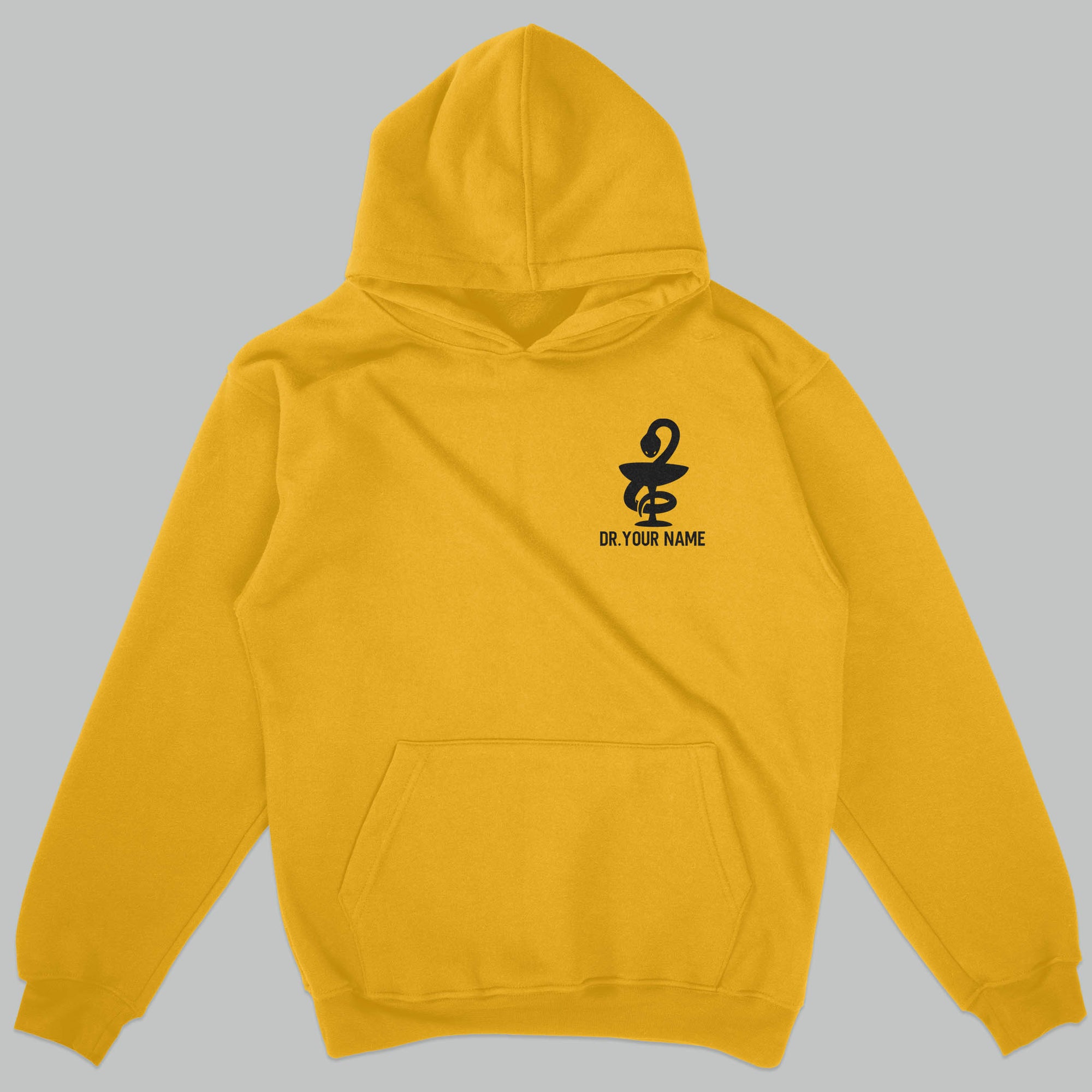 Personalized Unisex Hoodie With Medical Symbol | Gift for Doctors &amp; Nurses