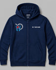 Definition Of Endodontist - Personalized Unisex Zip Hoodie