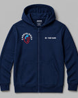 Definition Of Cardiologist - Personalized Unisex Zip Hoodie