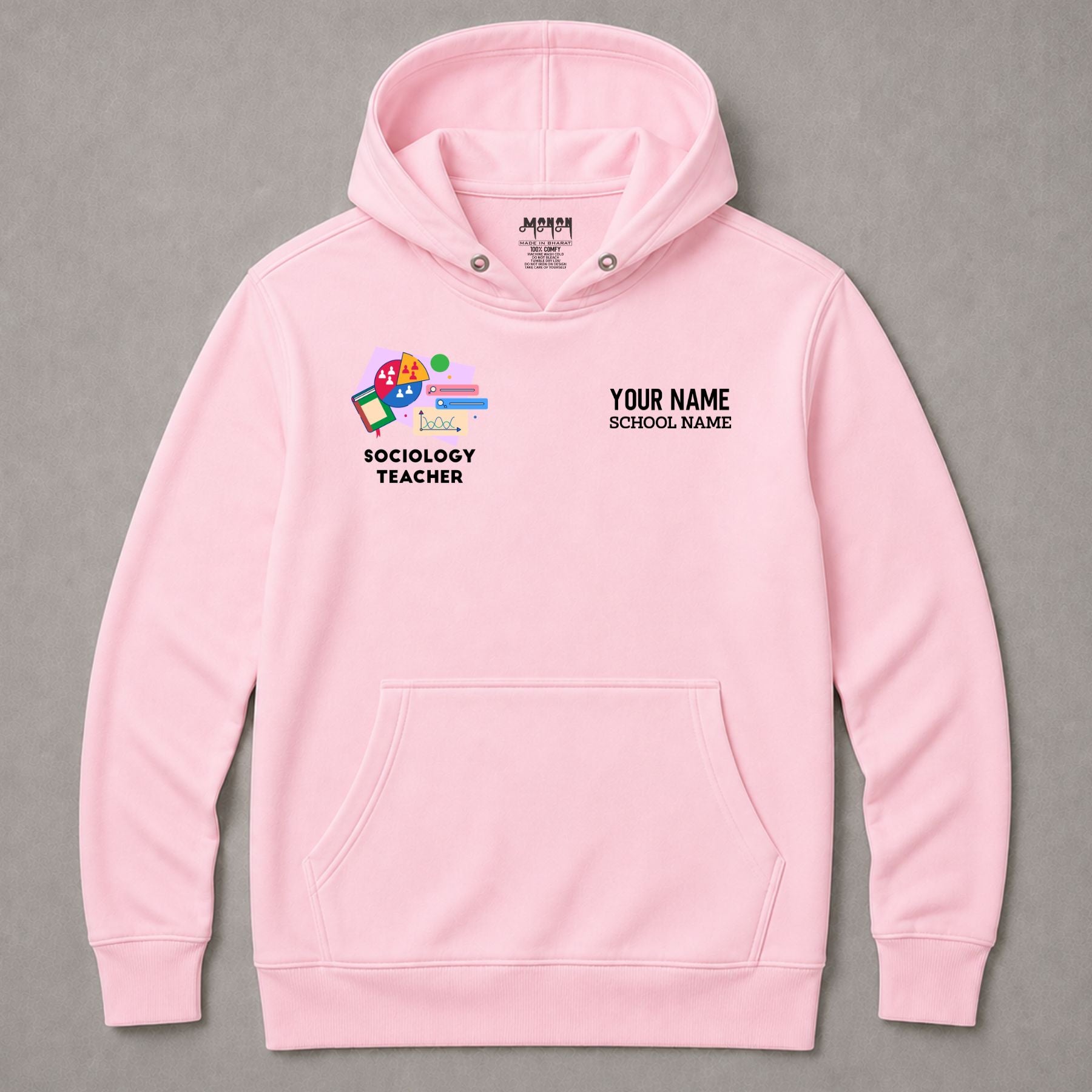Sociology Teacher - Personalized Unisex Hoodie