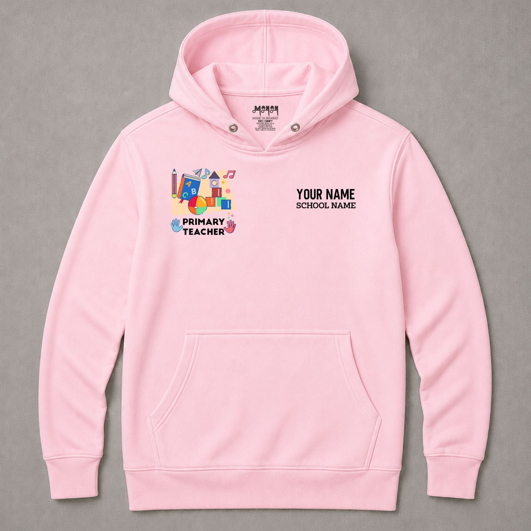 Primary Teacher - Personalized Unisex Hoodie