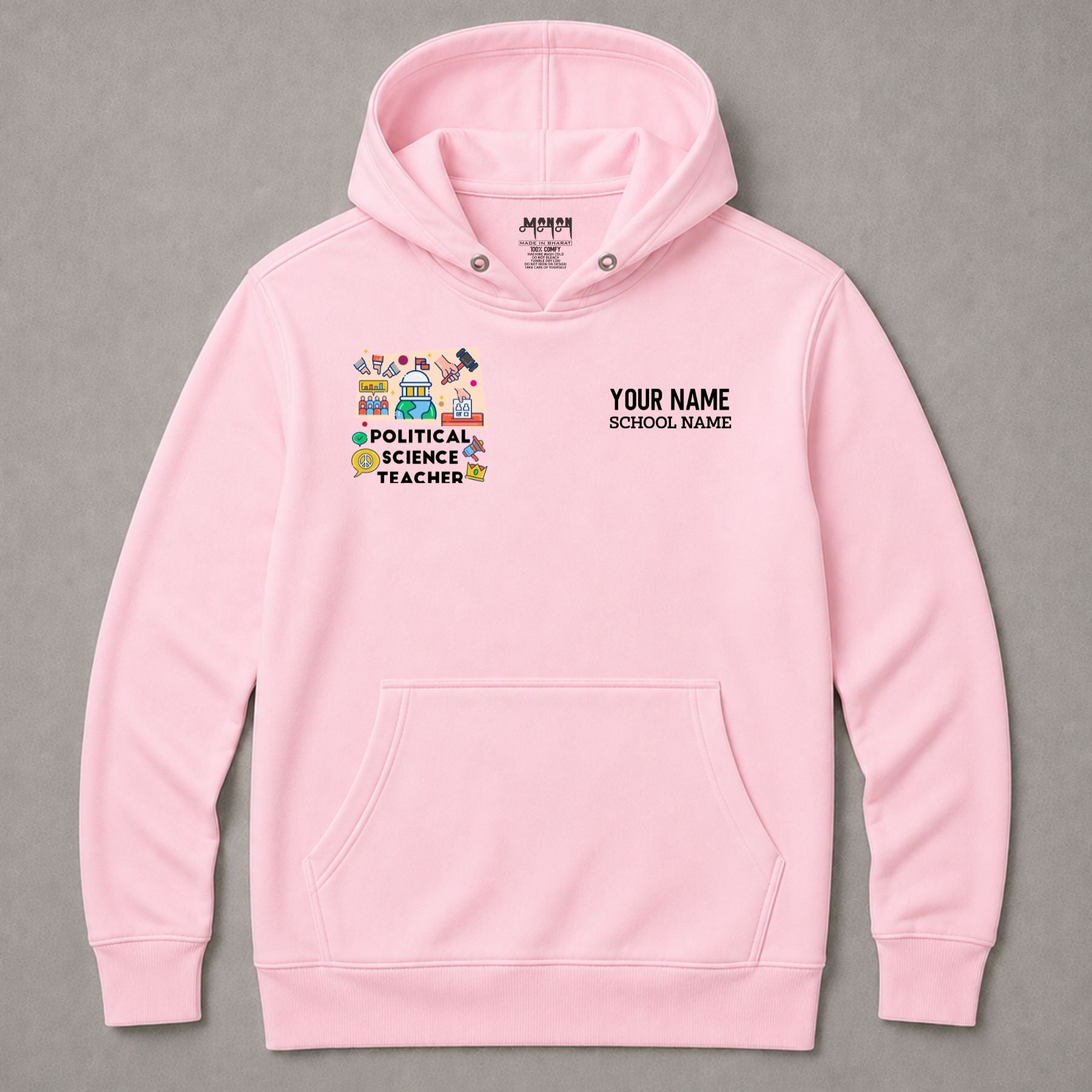 Political Science Teacher - Personalized Unisex Hoodie