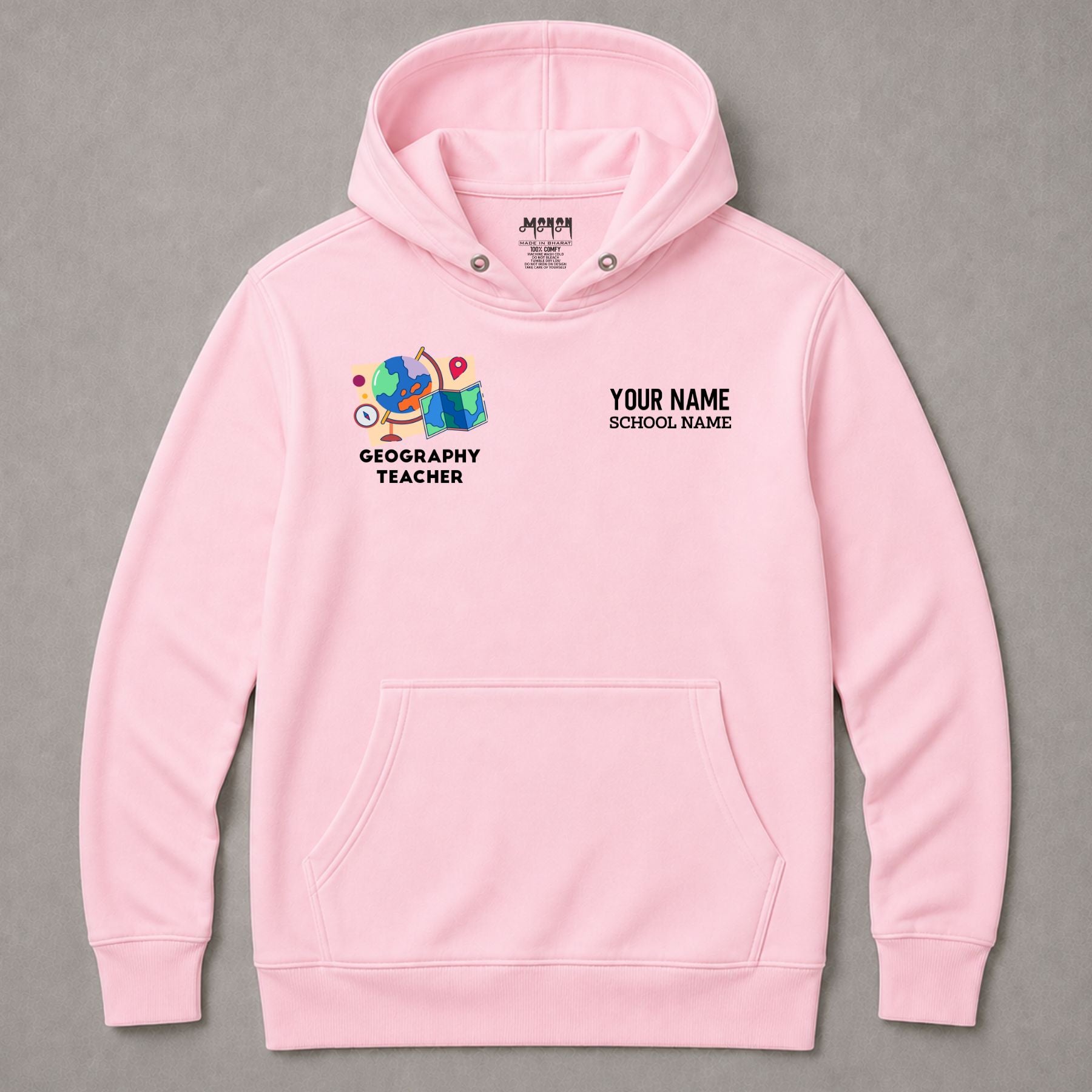 Geography Teacher - Personalized Unisex Hoodie