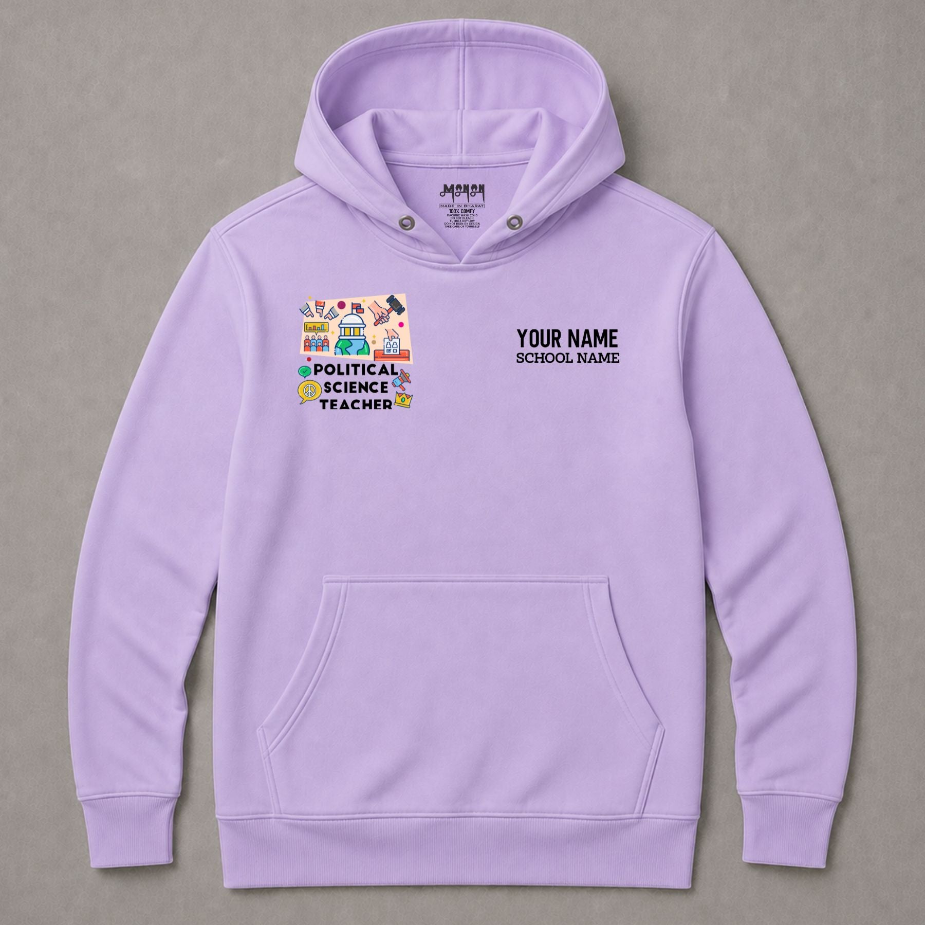Political Science Teacher - Personalized Unisex Hoodie