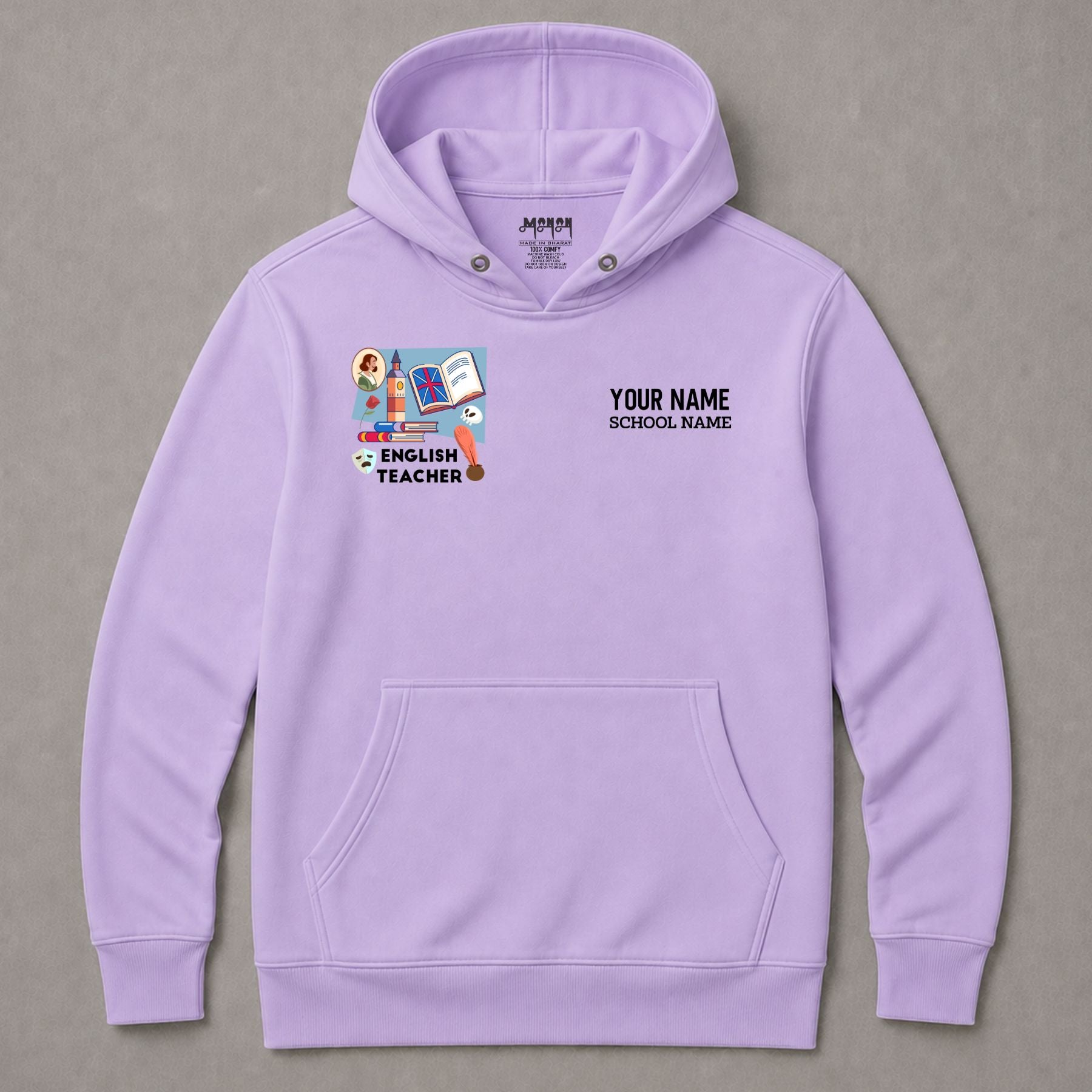 English Teacher - Personalized Unisex Hoodie