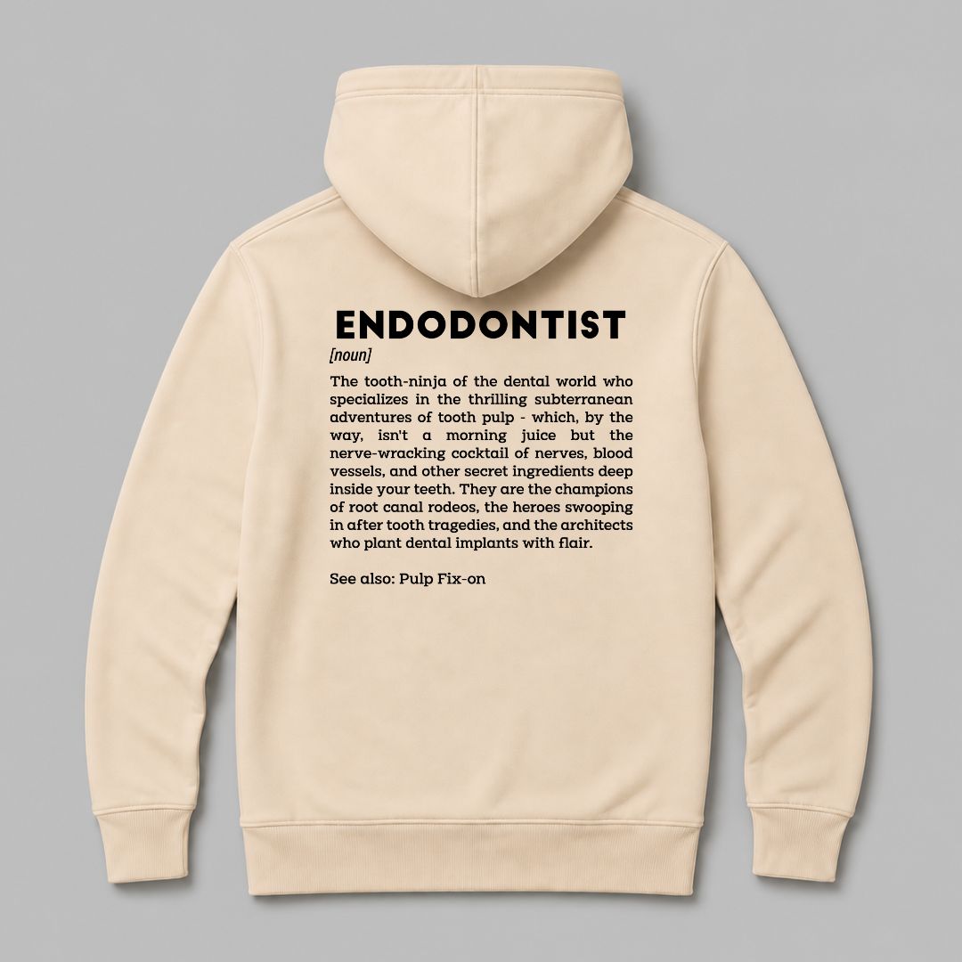 Definition Of Endodontist - Personalized Unisex Zip Hoodie