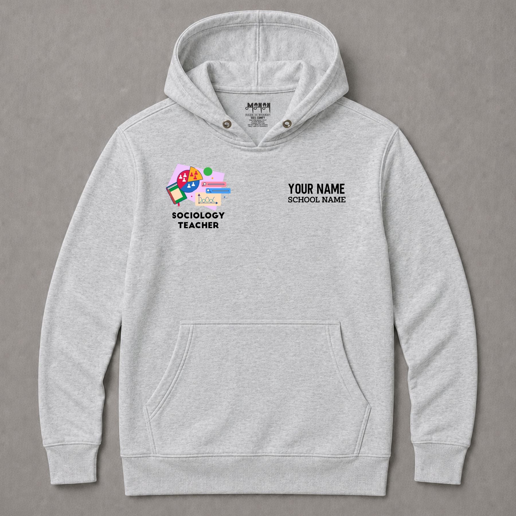Sociology Teacher - Personalized Unisex Hoodie