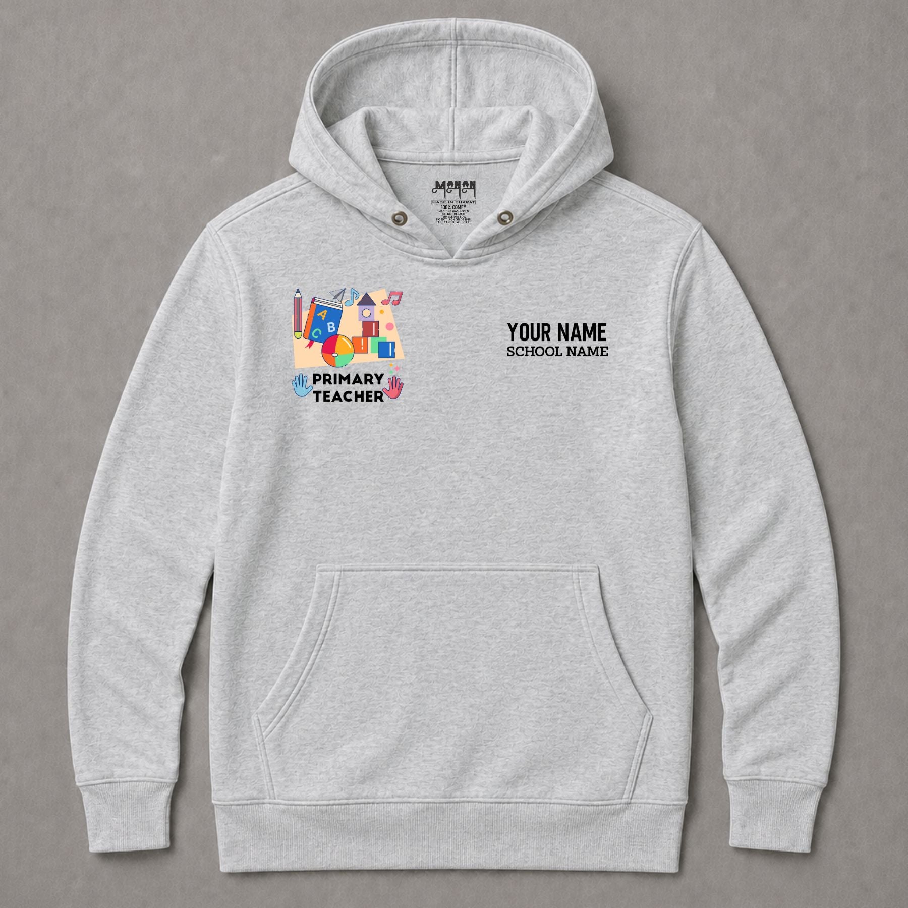 Primary Teacher - Personalized Unisex Hoodie