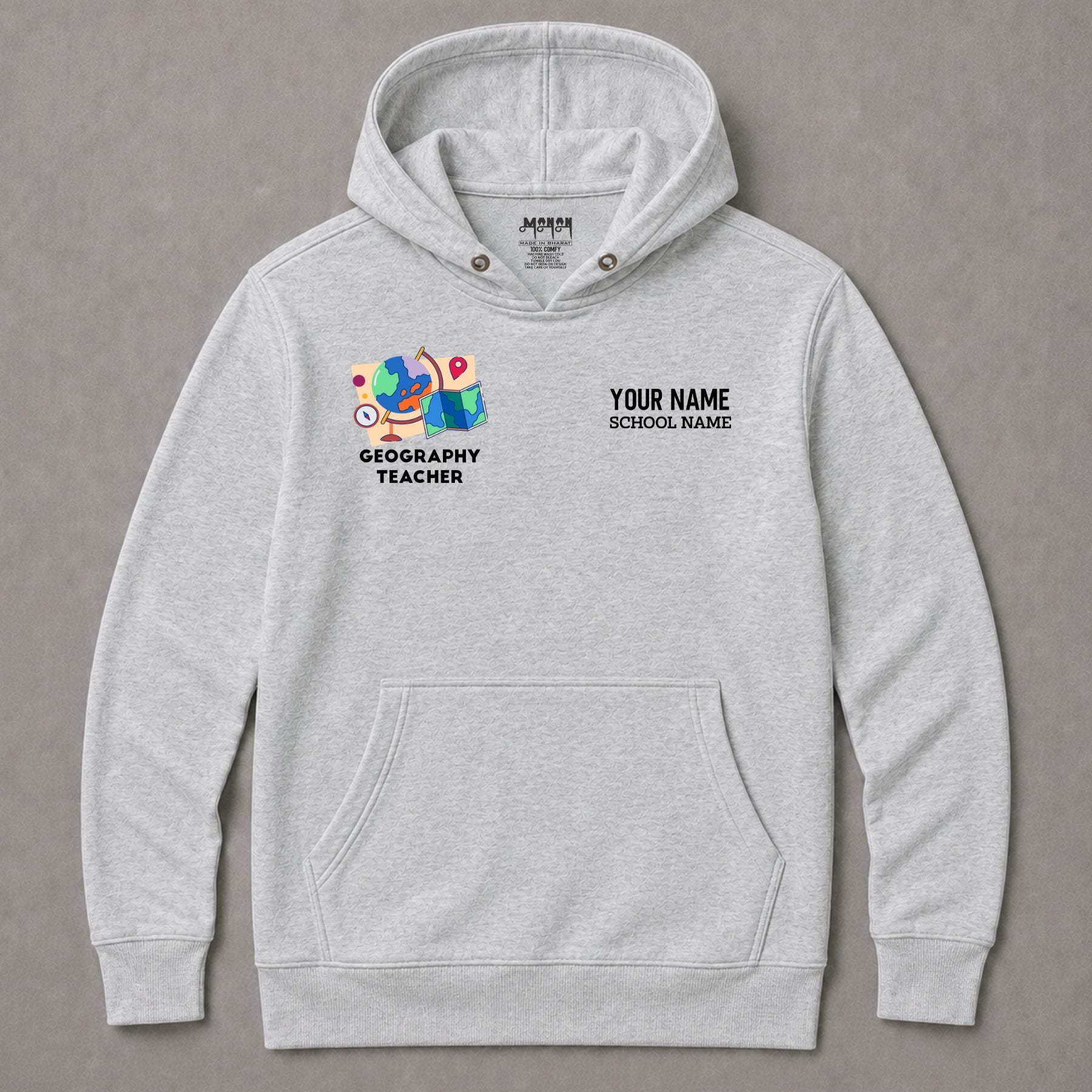 Geography Teacher - Personalized Unisex Hoodie