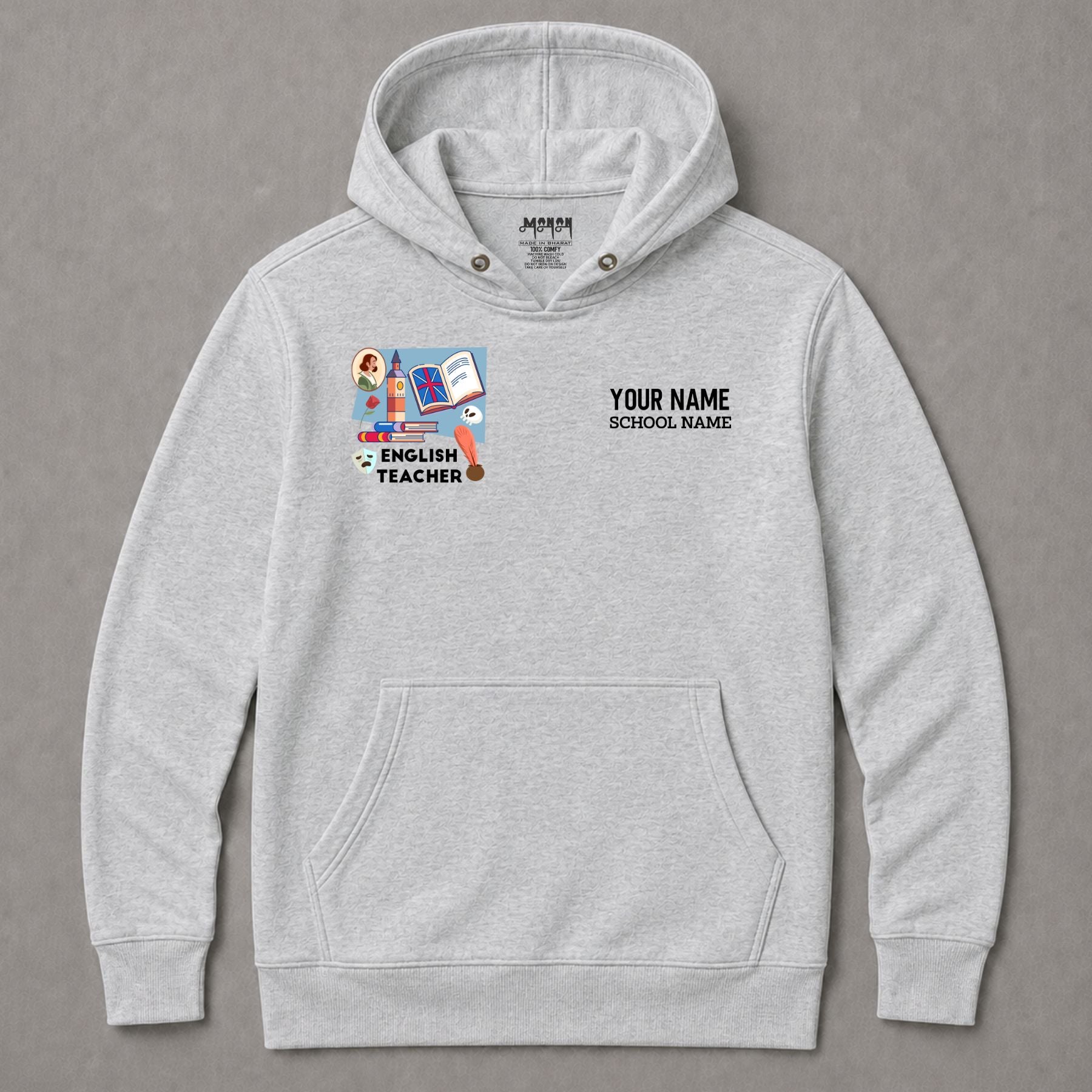English Teacher - Personalized Unisex Hoodie