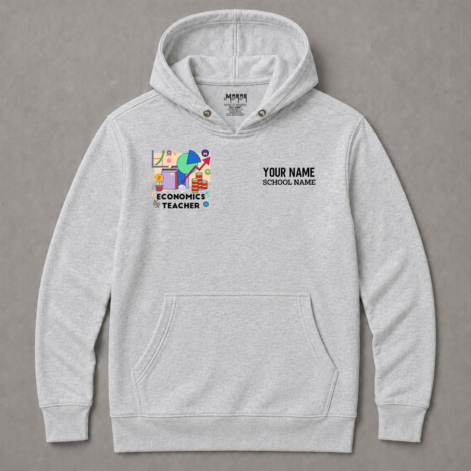 Economics Teacher - Personalized Unisex Hoodie