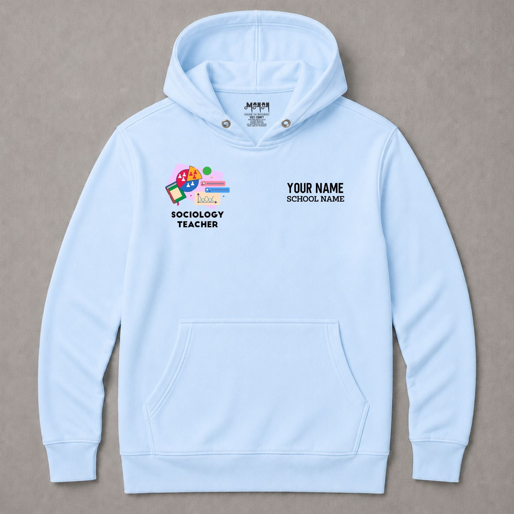 Sociology Teacher - Personalized Unisex Hoodie