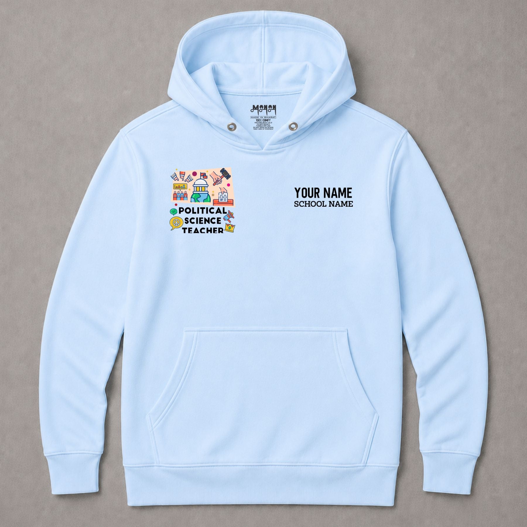 Political Science Teacher - Personalized Unisex Hoodie