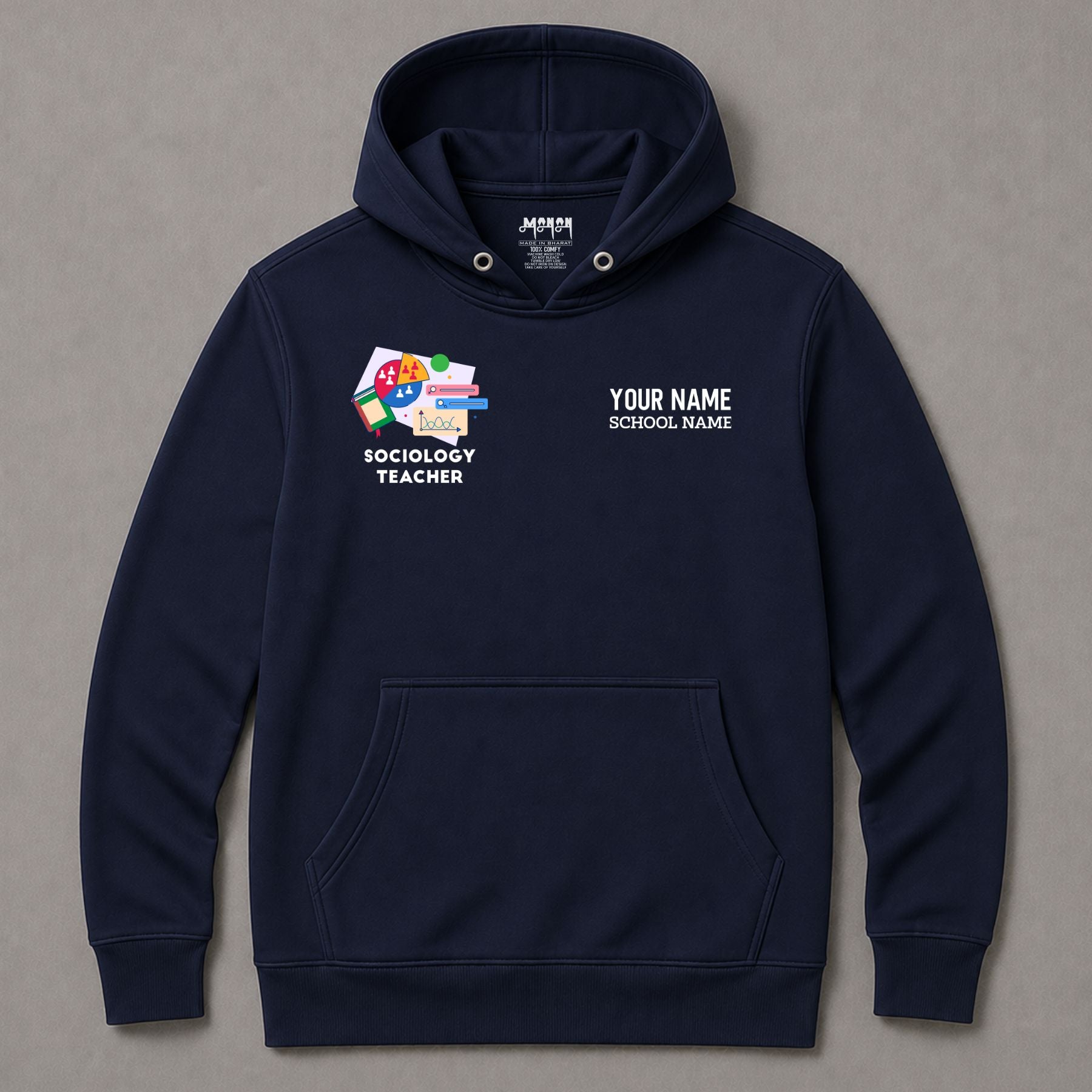 Sociology Teacher - Personalized Unisex Hoodie