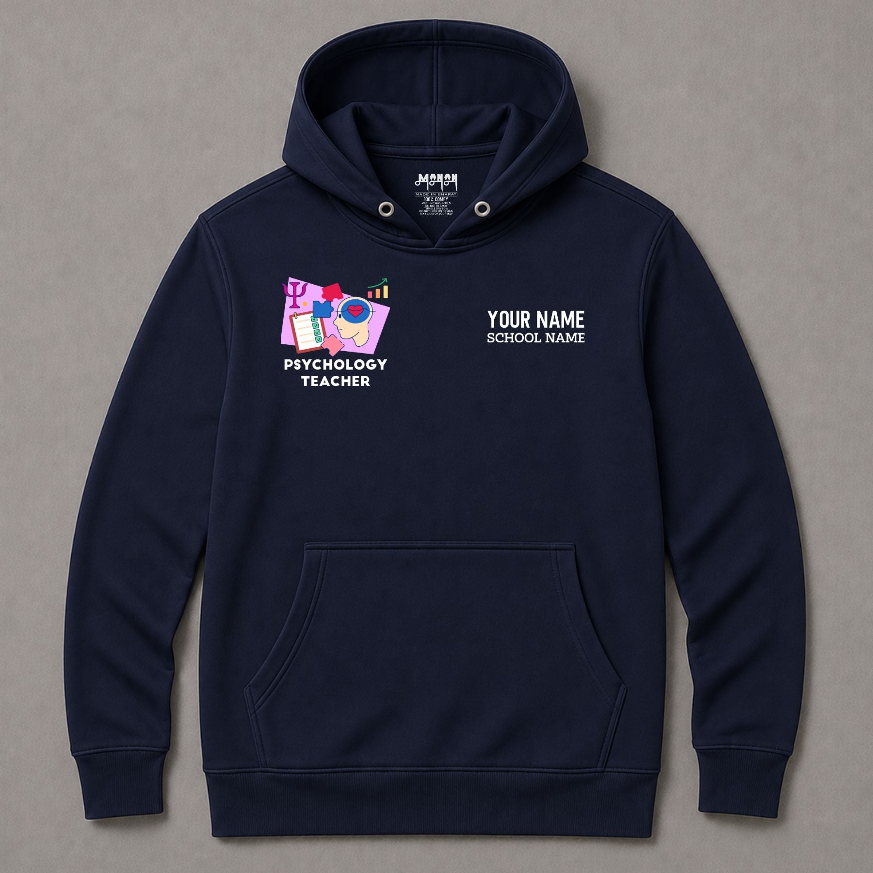 Psychology Teacher - Personalized Unisex Hoodie
