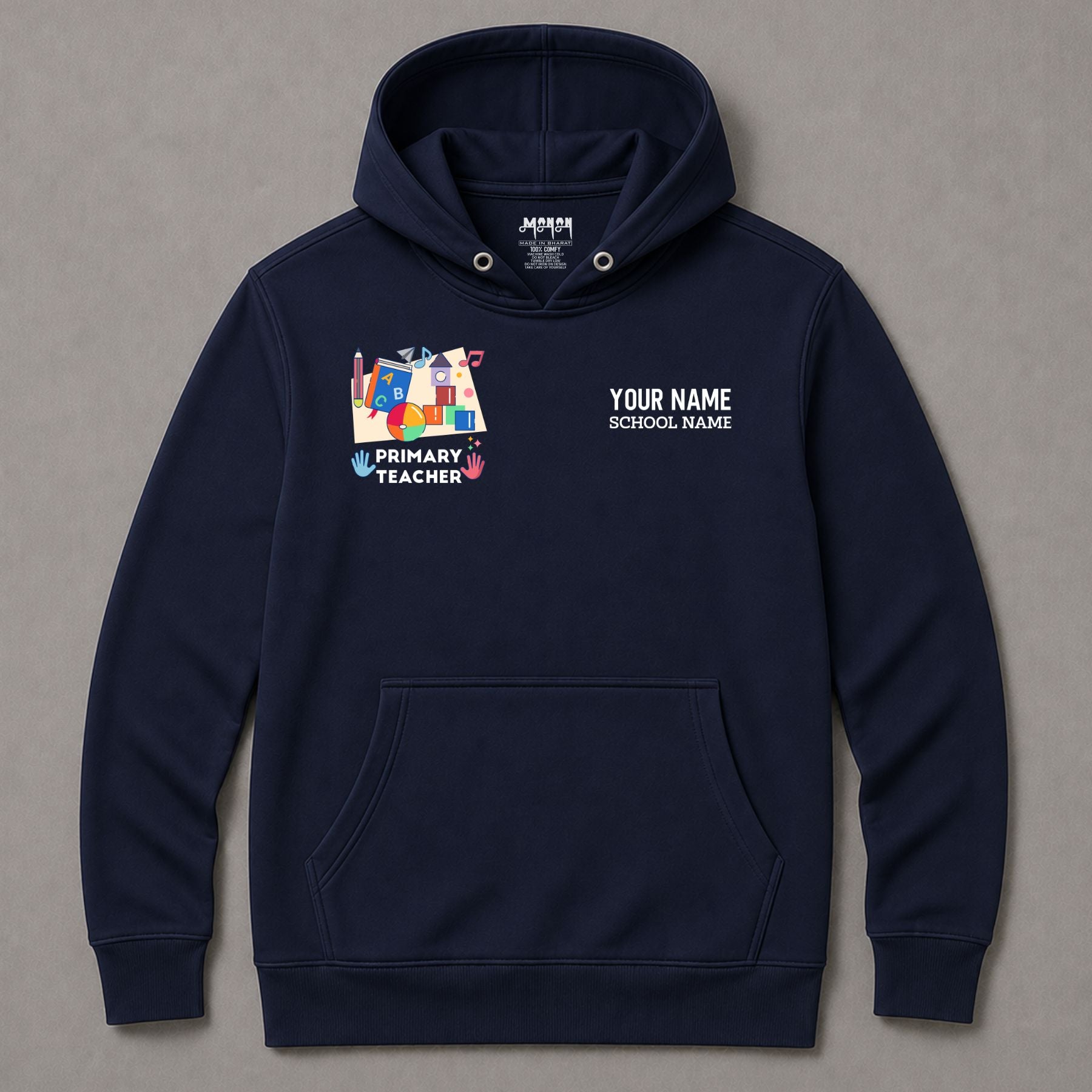 Primary Teacher - Personalized Unisex Hoodie