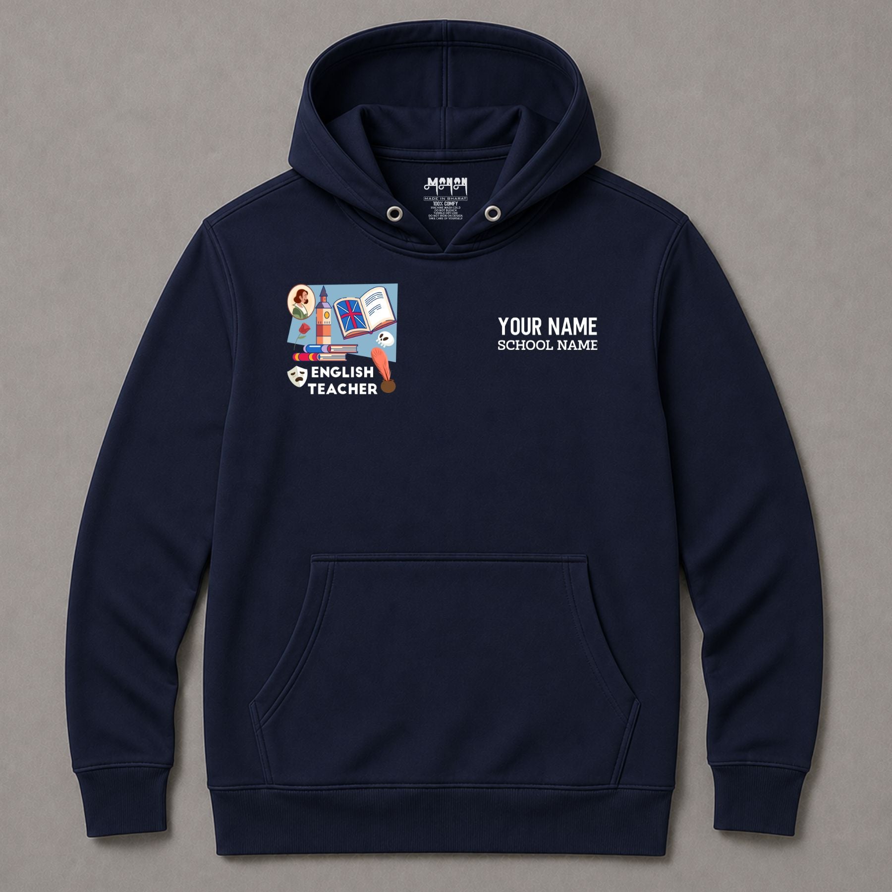 English Teacher - Personalized Unisex Hoodie