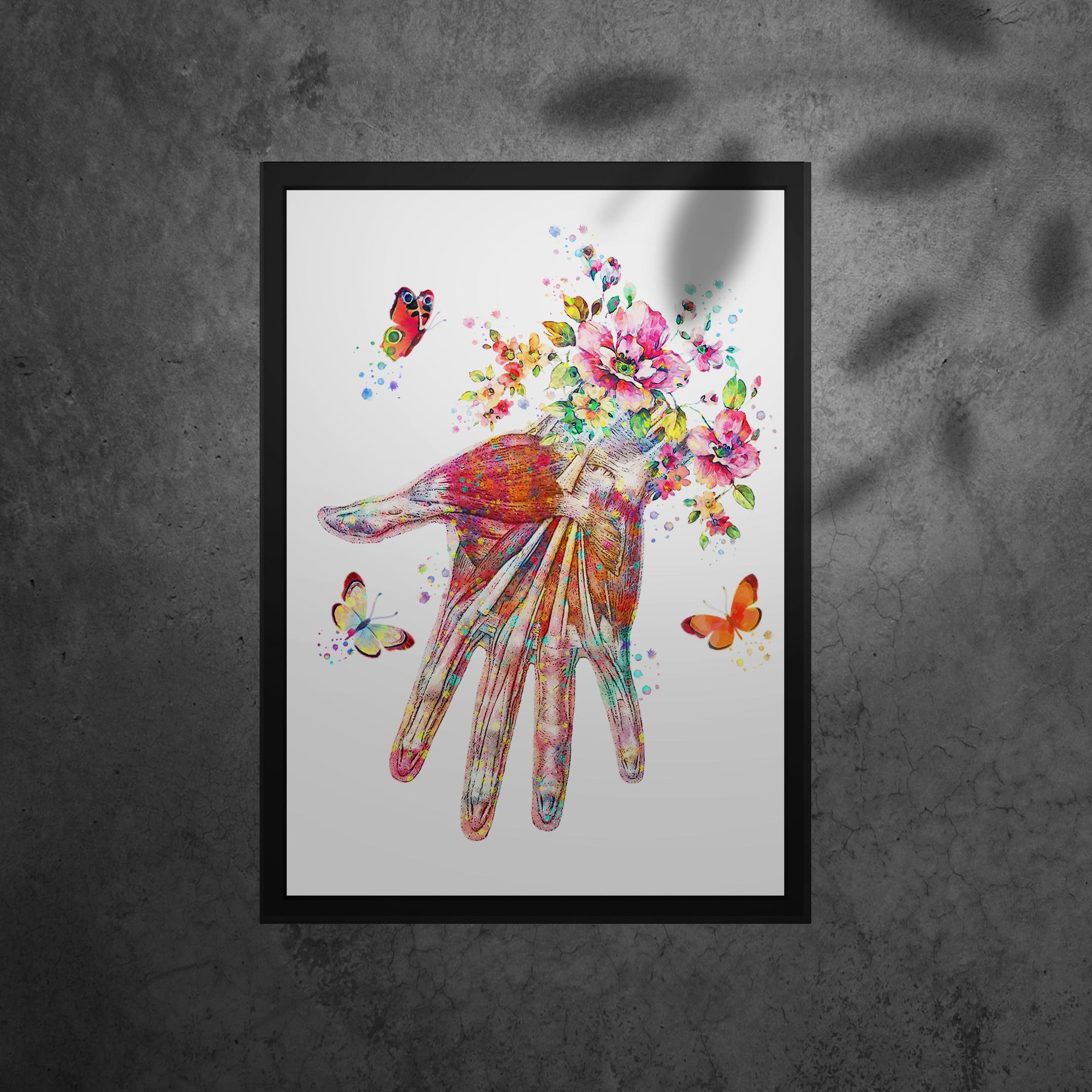 Muscular System Art - Framed Posters For Physiotherapist Clinics, Hospitals &amp; Study Rooms