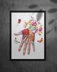 Muscular System Art - Framed Posters For Physiotherapist Clinics, Hospitals & Study Rooms