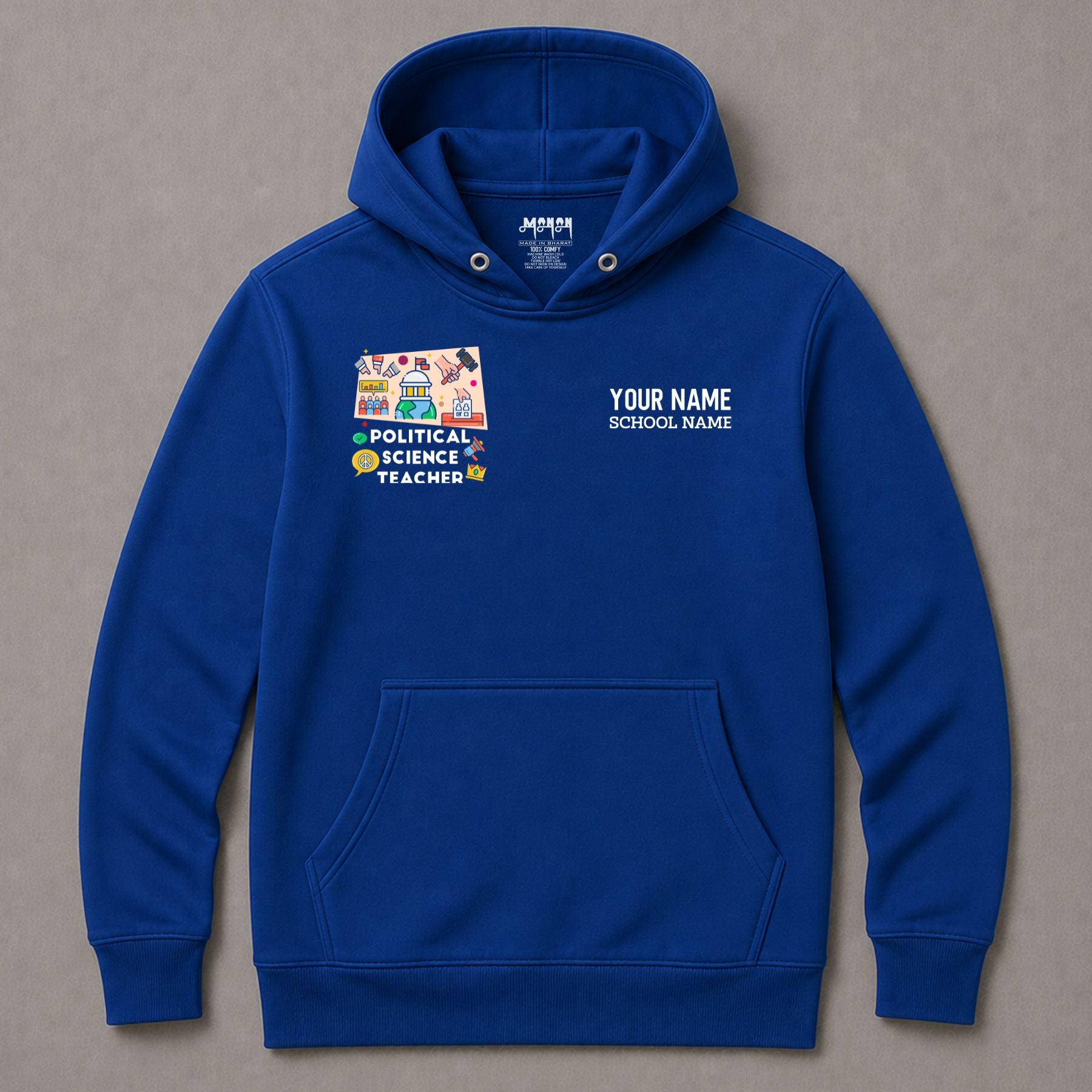 Political Science Teacher - Personalized Unisex Hoodie