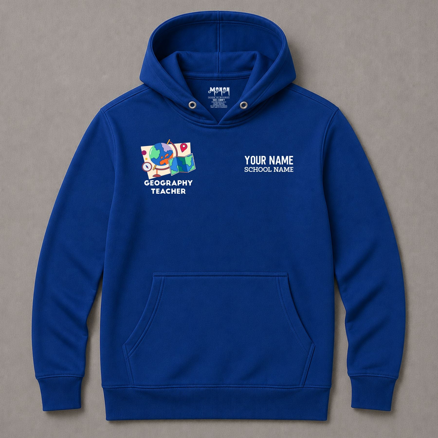 Geography Teacher - Personalized Unisex Hoodie