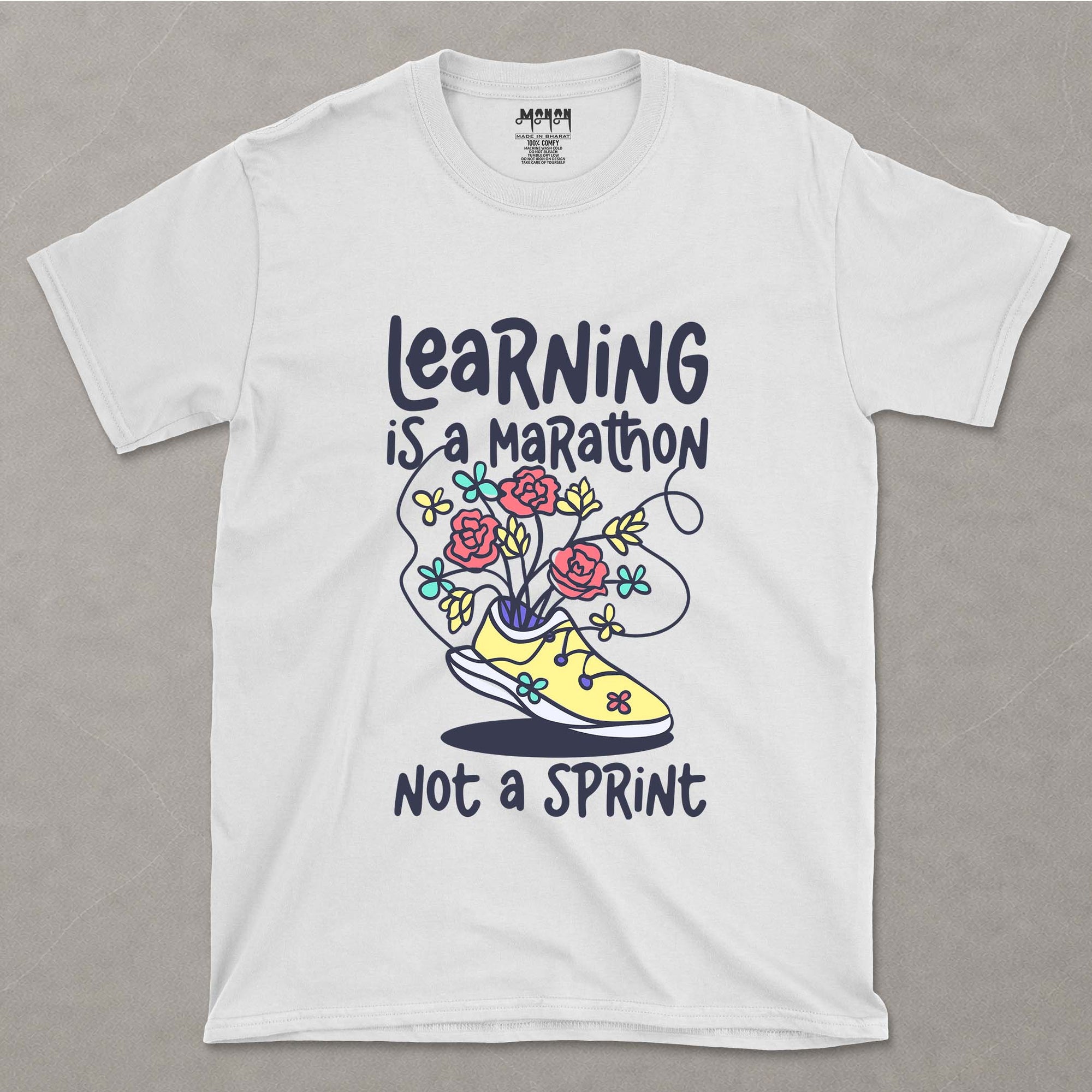 Learning Is A Marathon - Unisex T-shirt
