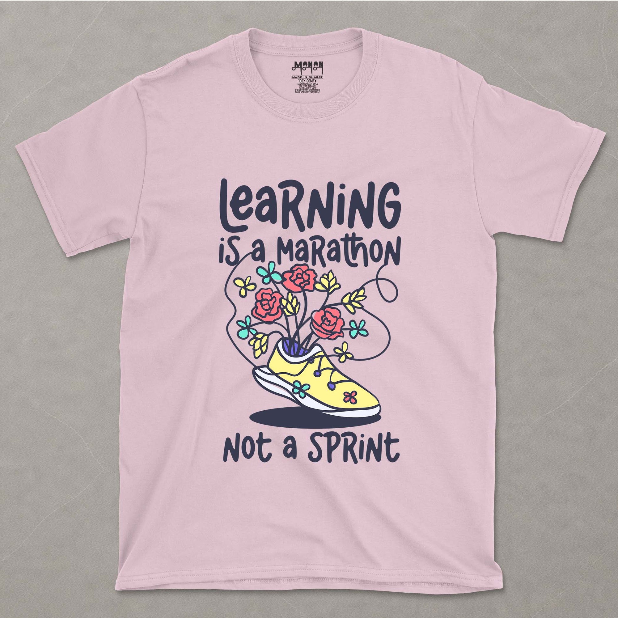 Learning Is A Marathon - Unisex T-shirt